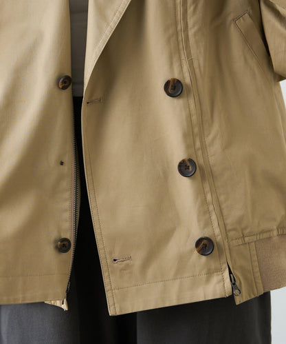 2WAY 拉鍊拼接 風衣