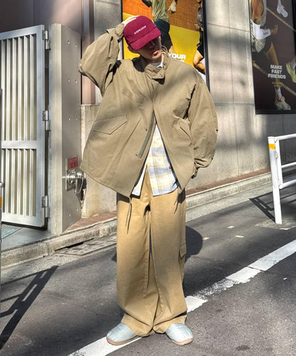 巴拿馬格紋襯衫夾克