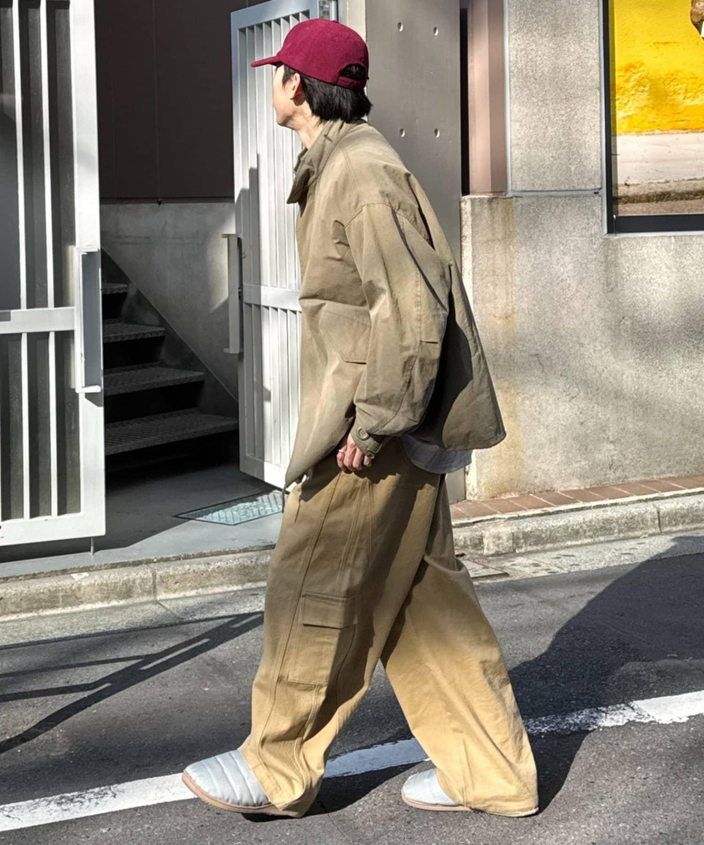 巴拿馬格紋襯衫夾克