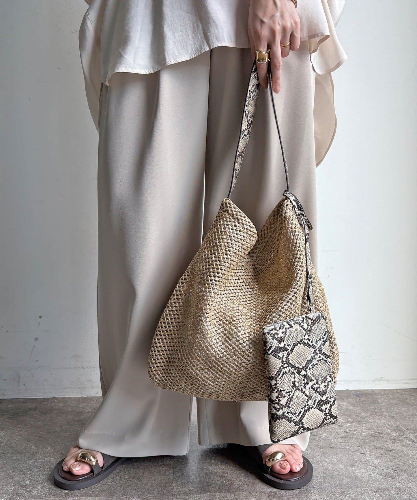 網絡限定 安達利亞風 Hobo包