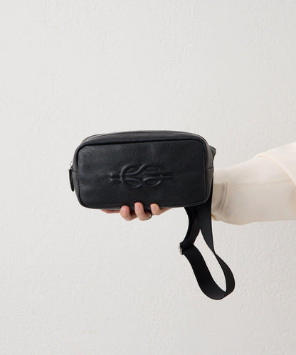 壓紋真皮 超輕290g 胸包/單肩包