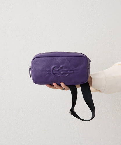 壓紋真皮 超輕290g 胸包/單肩包