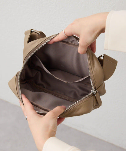 壓紋真皮 超輕290g 胸包/單肩包