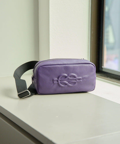 壓紋真皮 超輕290g 胸包/單肩包