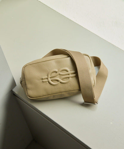 壓紋真皮 超輕290g 胸包/單肩包