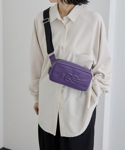 壓紋真皮 超輕290g 胸包/單肩包