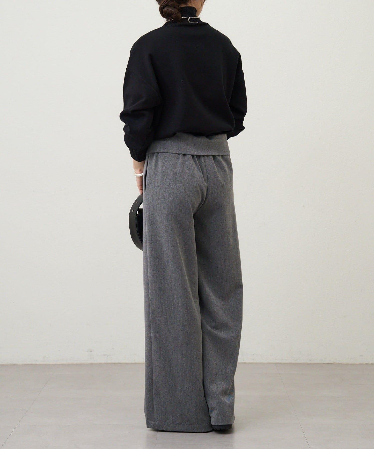 2WAY腰部設計褲子