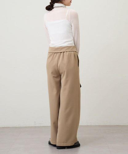 2WAY腰部設計褲子