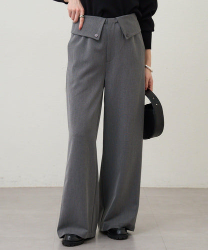 2WAY腰部設計褲子