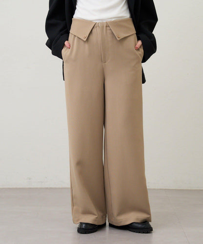 2WAY腰部設計褲子