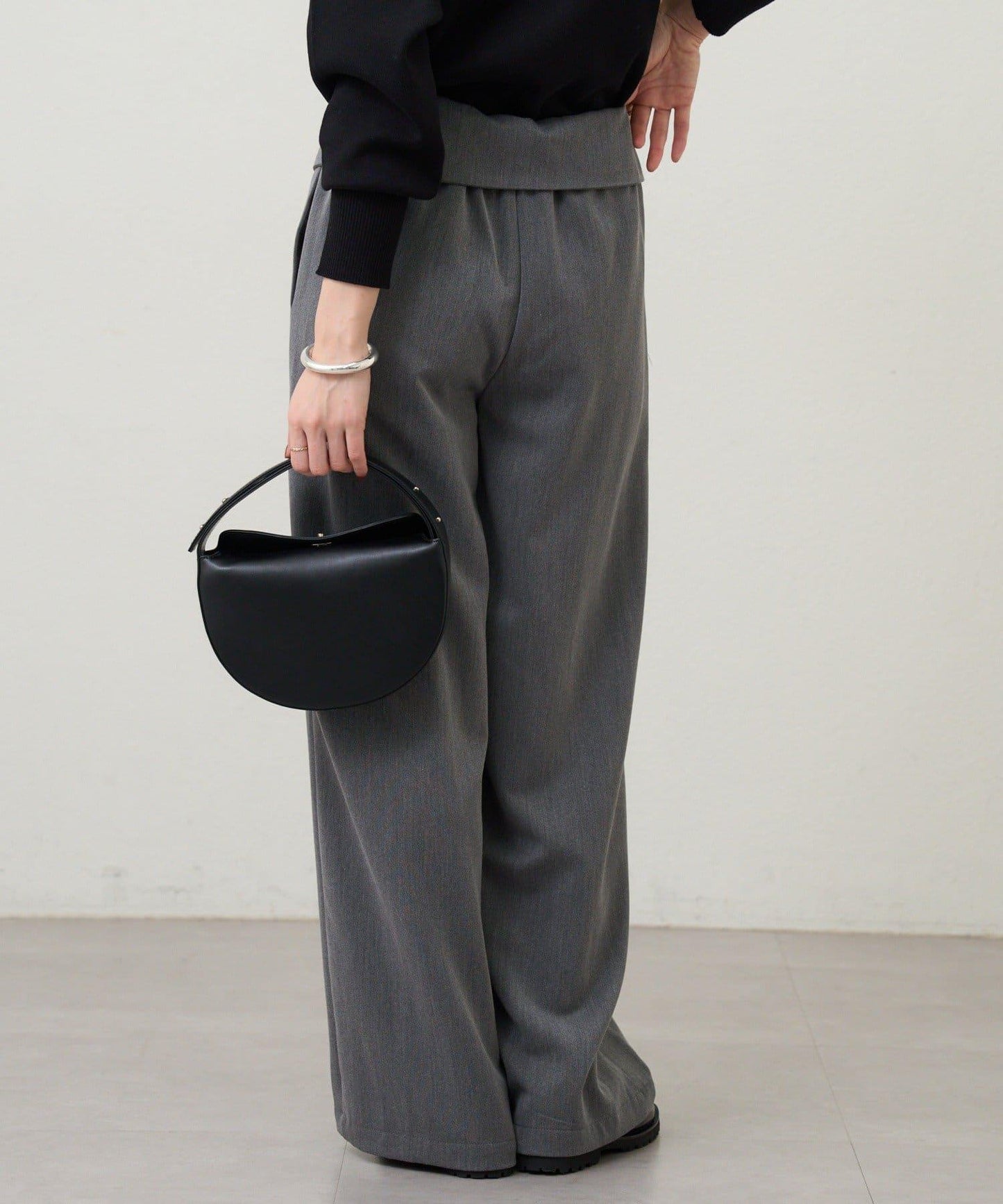 2WAY腰部設計褲子