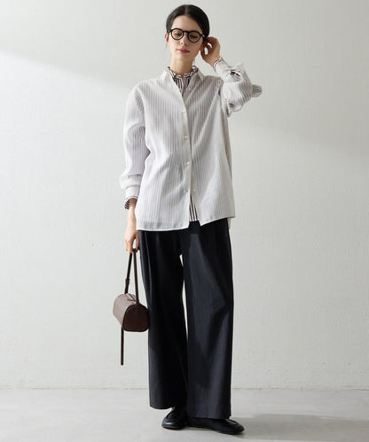 THE PAUSE 透感歐根紗襯衫