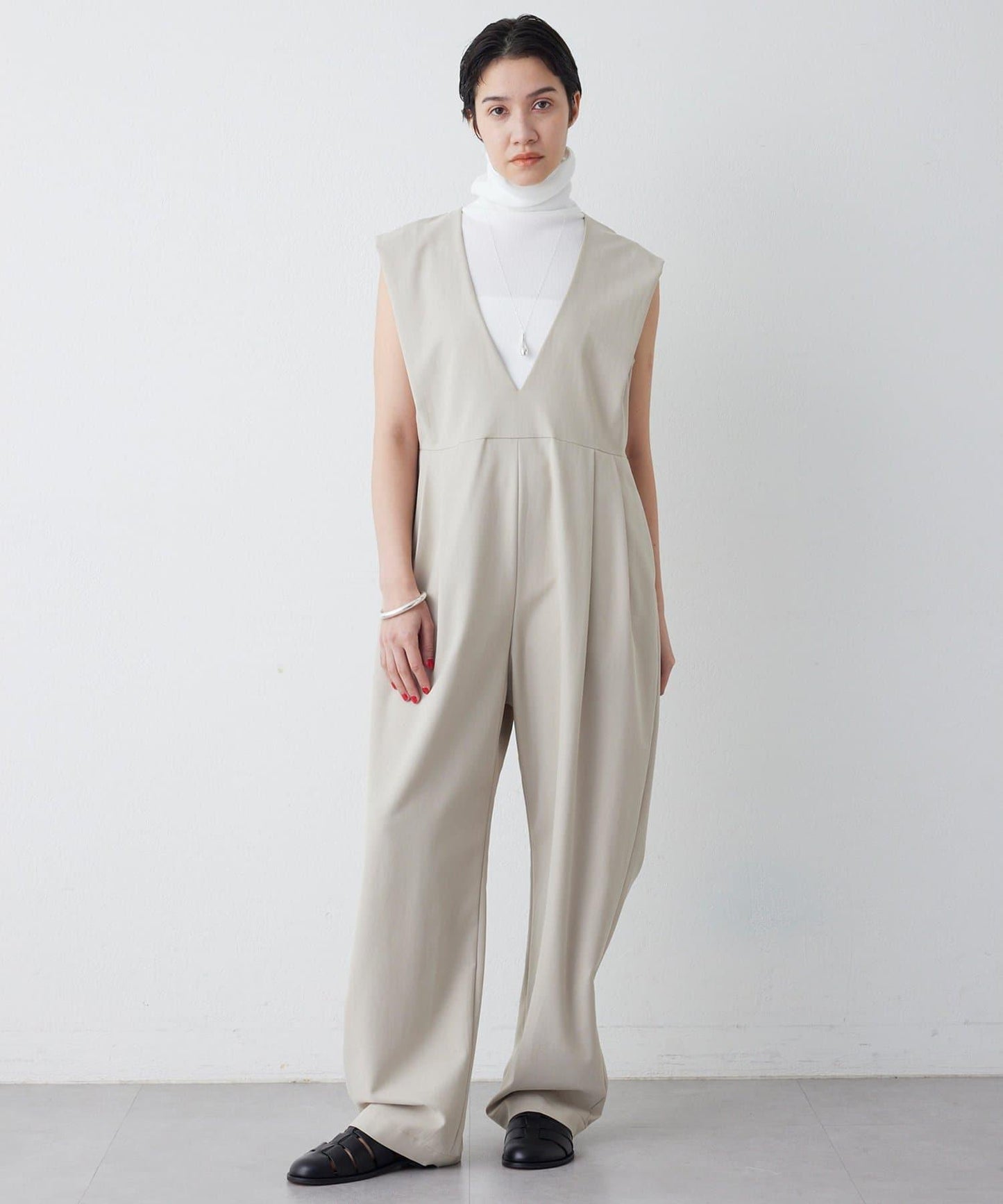 THE PAUSE 垂墜設計 連體褲