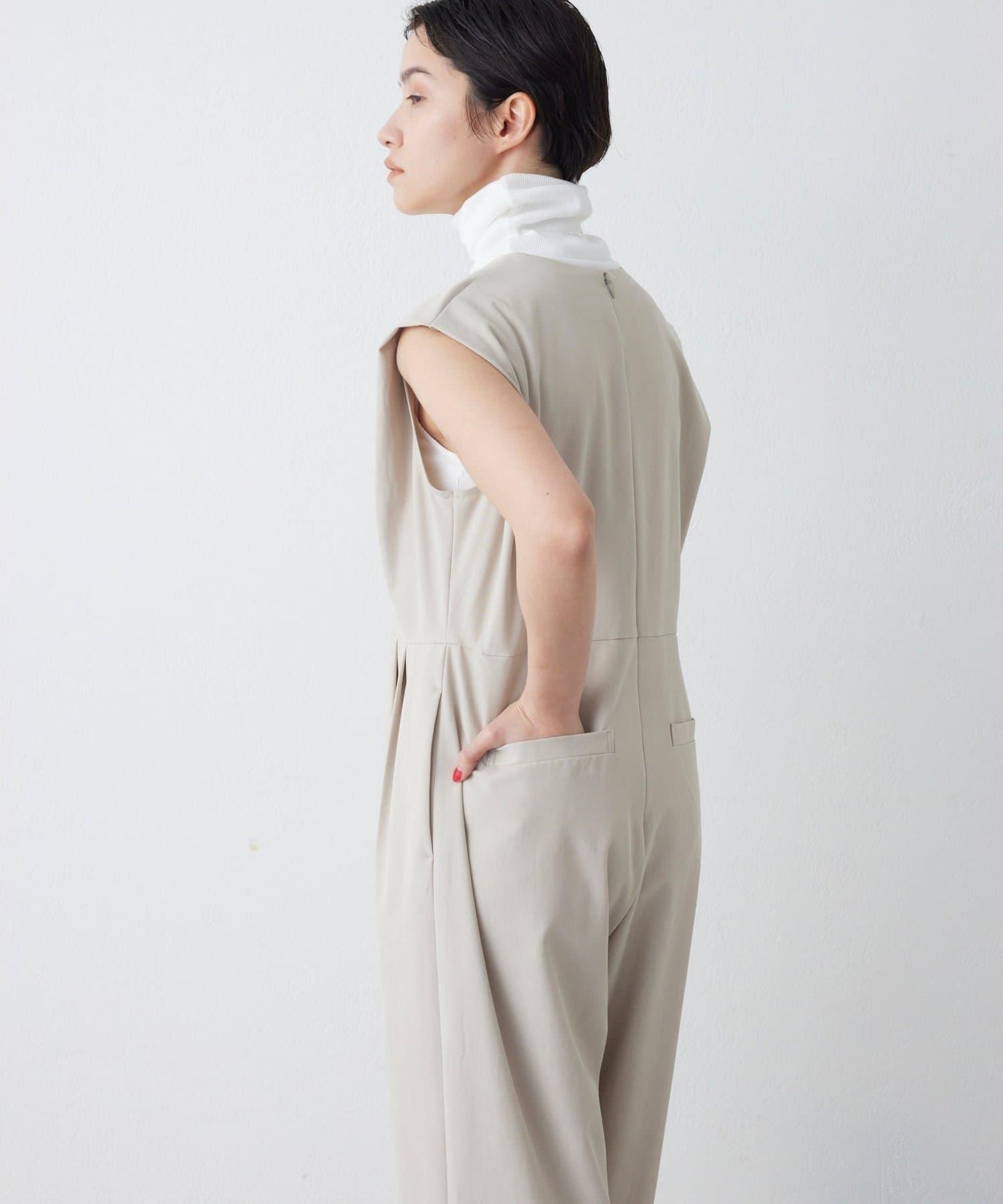 THE PAUSE 垂墜設計 連體褲