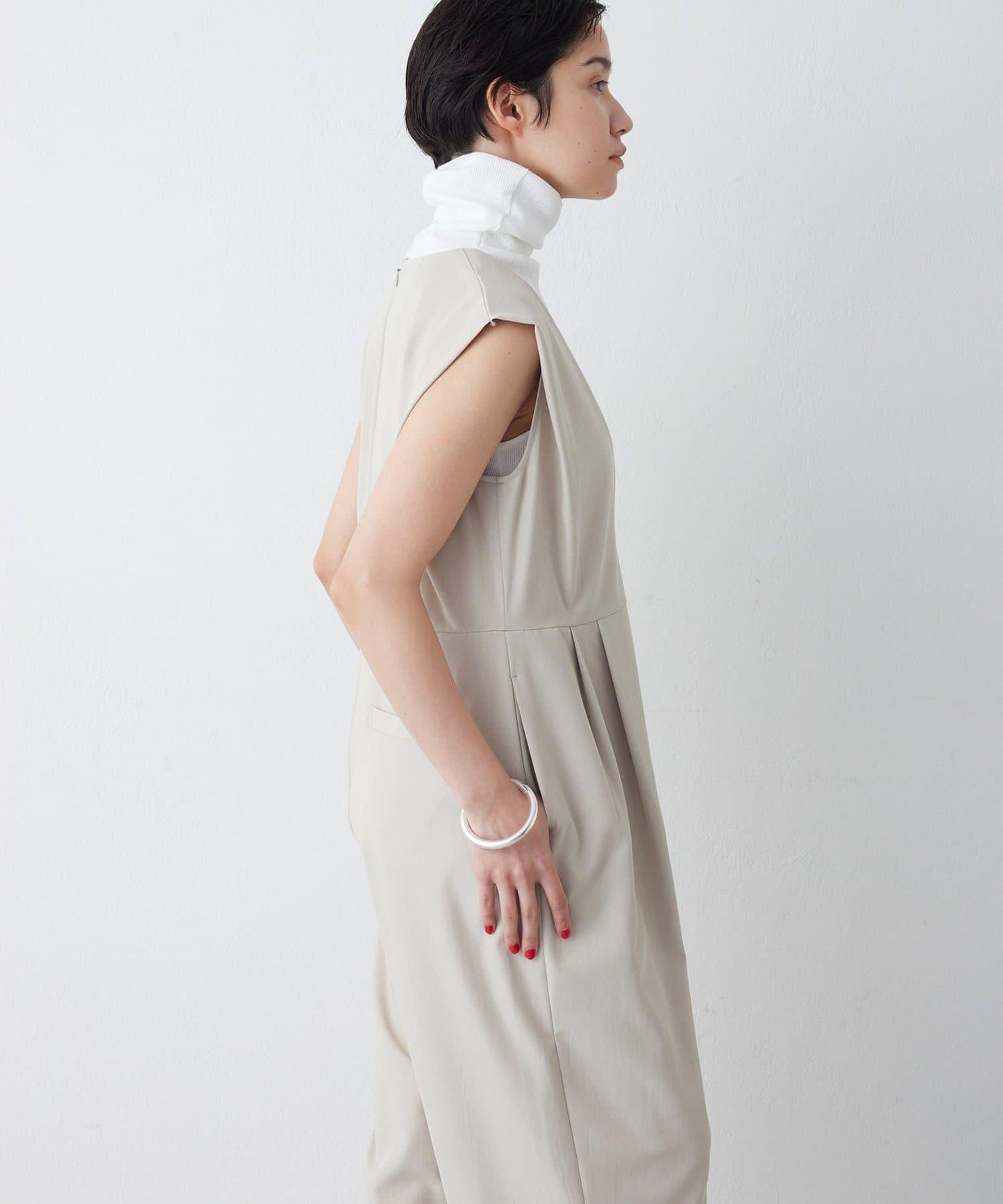 THE PAUSE 垂墜設計 連體褲