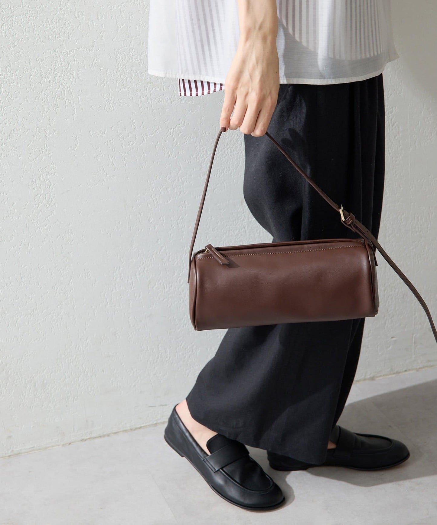 THE PAUSE 仿皮迷你單肩包