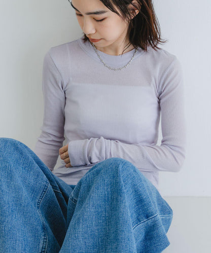羅紋 NINETY PERCENT ANIS RIB TOP 上衣