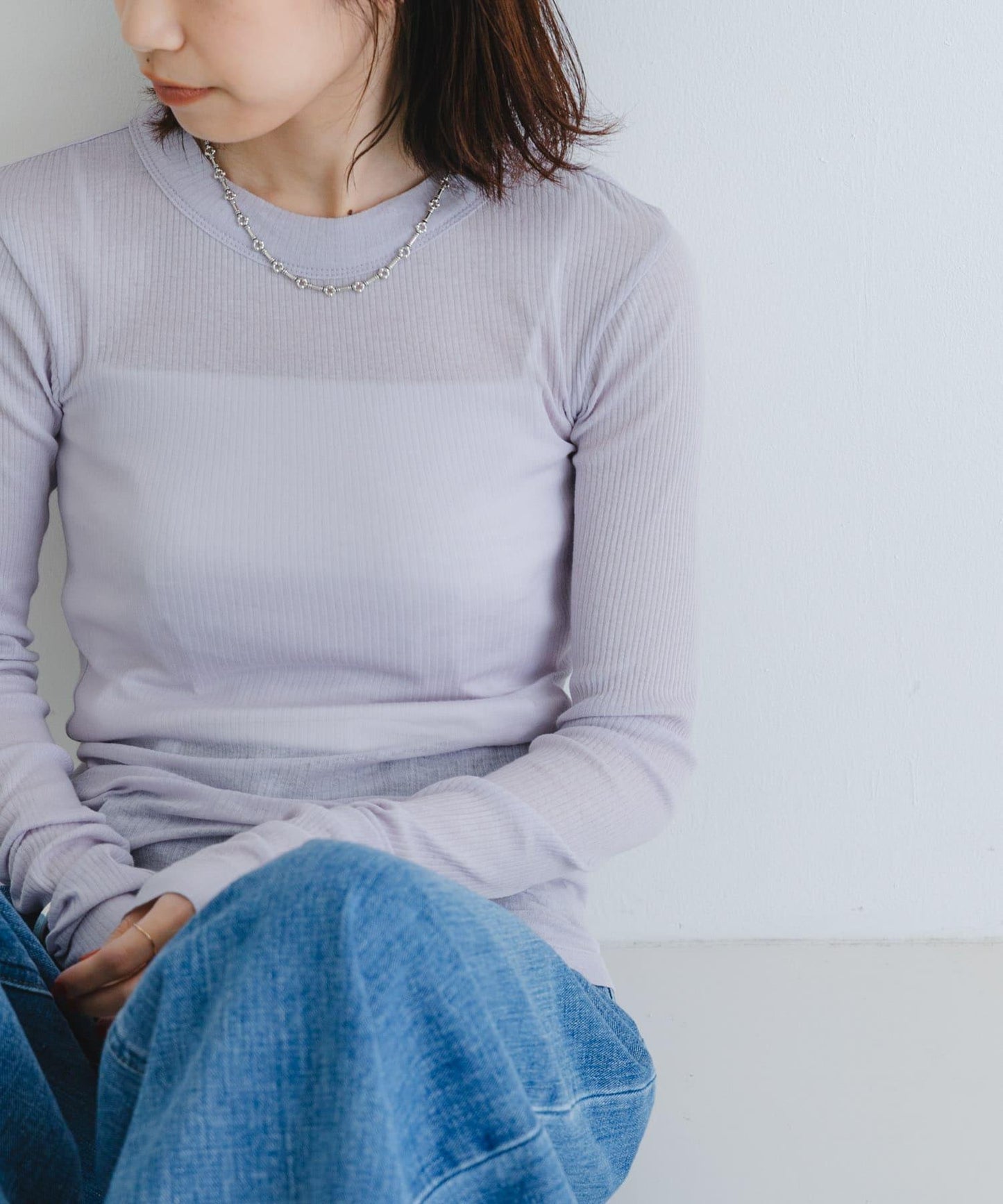 羅紋 NINETY PERCENT ANIS RIB TOP 上衣