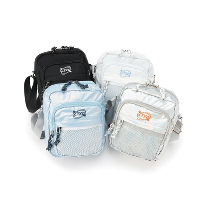 LTXC 輕量 網袋設計 迷你單肩包