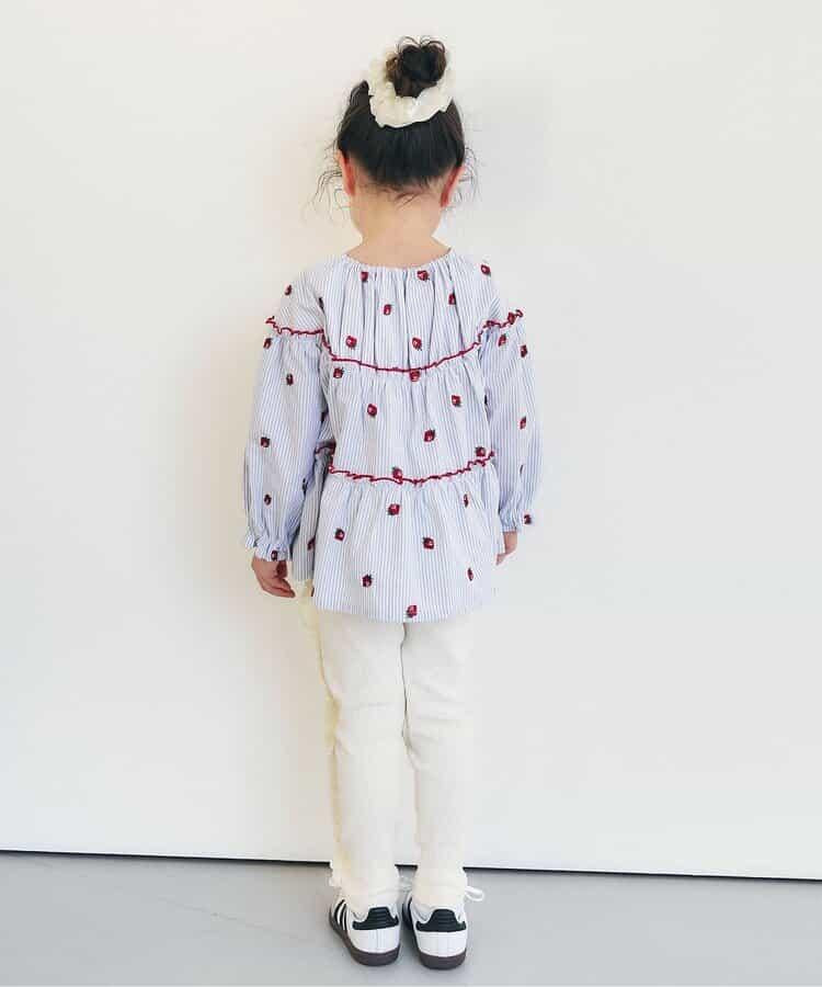 側邊荷葉邊 7days Style pants 全長打底褲