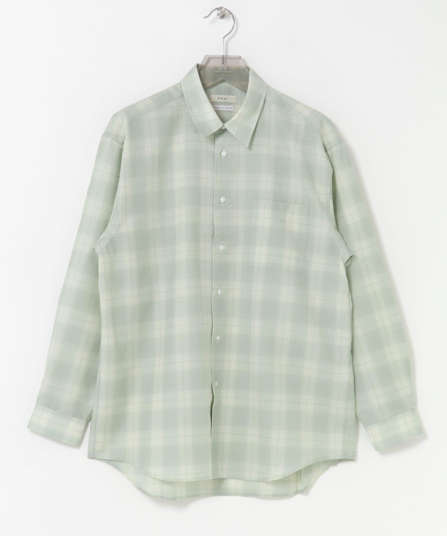 FUJI WOOL CHECK STANDARD SHIRTS 襯衫