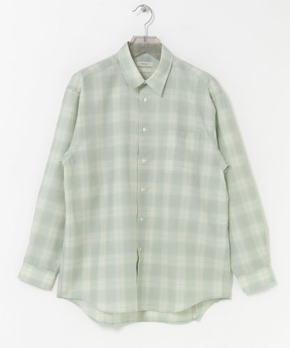 FUJI WOOL CHECK STANDARD SHIRTS 襯衫