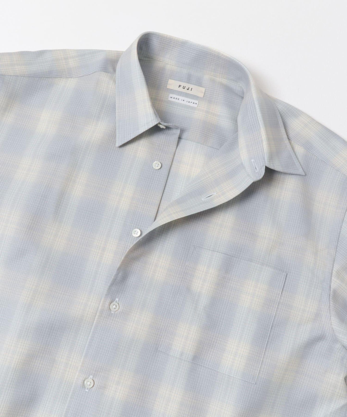 FUJI WOOL CHECK STANDARD SHIRTS 襯衫