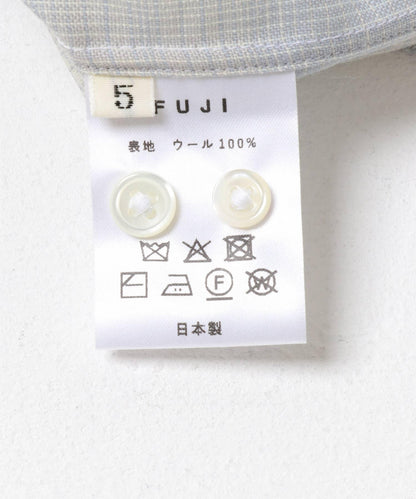 FUJI WOOL CHECK STANDARD SHIRTS 襯衫