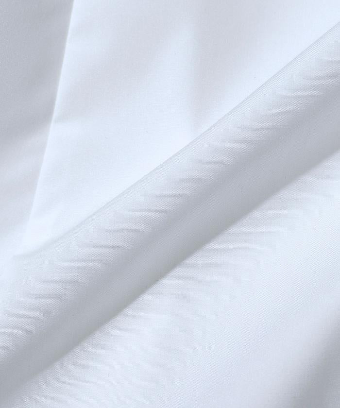 喇叭廓形 開襟領 氣球袖 襯衫