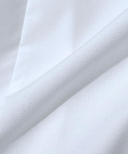 喇叭廓形 開襟領 氣球袖 襯衫