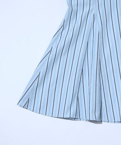 喇叭廓形 開襟領 氣球袖 襯衫