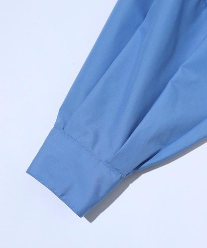 箱褶 蓬袖 長袖襯衫