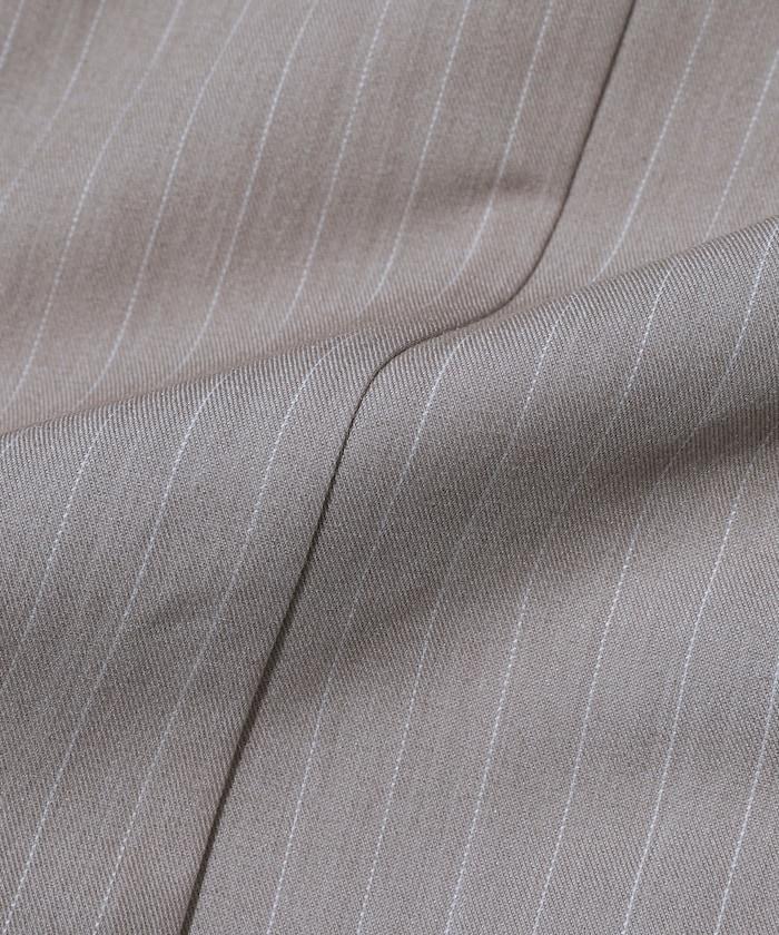 細條紋 拼接荷葉擺 短款馬甲（1月14日12:00）