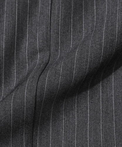 細條紋 拼接荷葉擺 短款馬甲（1月14日12:00）