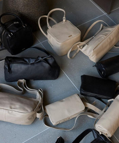 牛皮 半月造型 防潑水皮革 單肩包