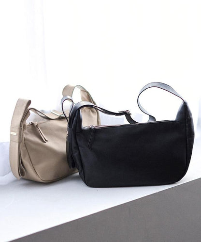 牛皮 半月造型 防潑水皮革 單肩包