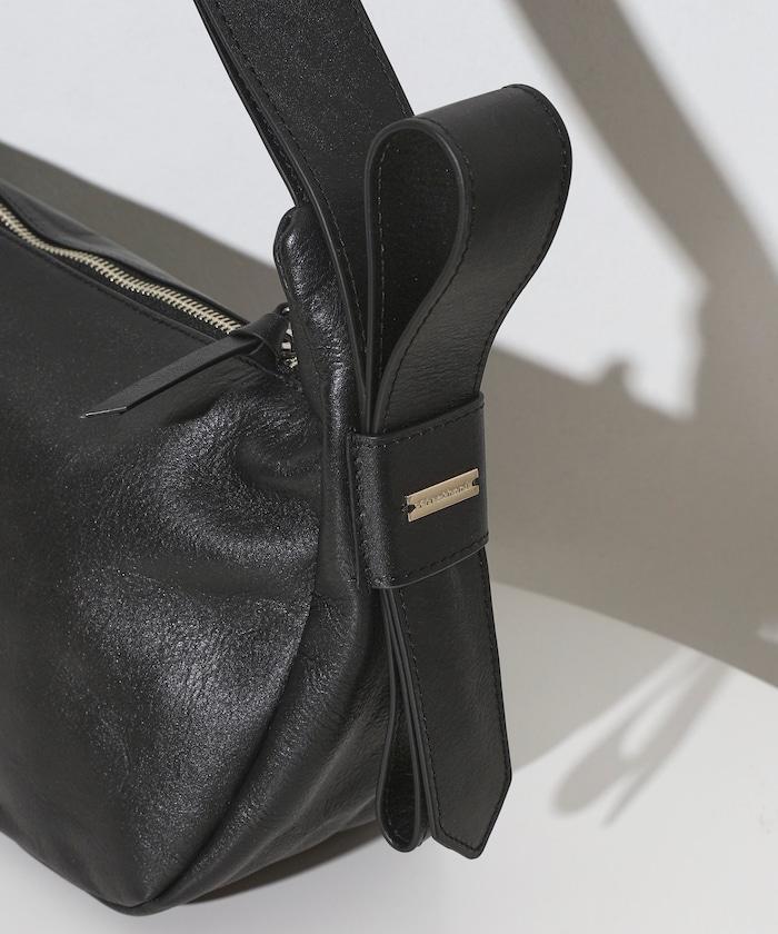 牛皮 半月造型 防潑水皮革 單肩包