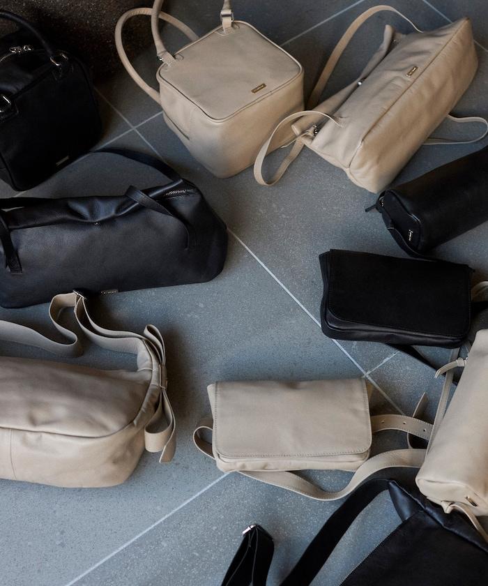 牛皮 半月造型 防潑水皮革 單肩包