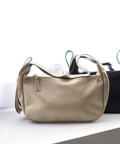 牛皮 半月造型 防潑水皮革 單肩包