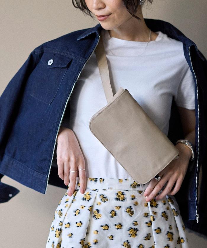 牛皮防潑水腰包