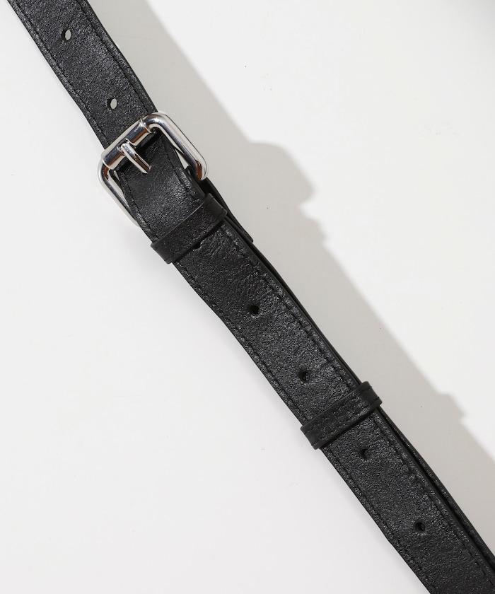 牛皮防潑水腰包