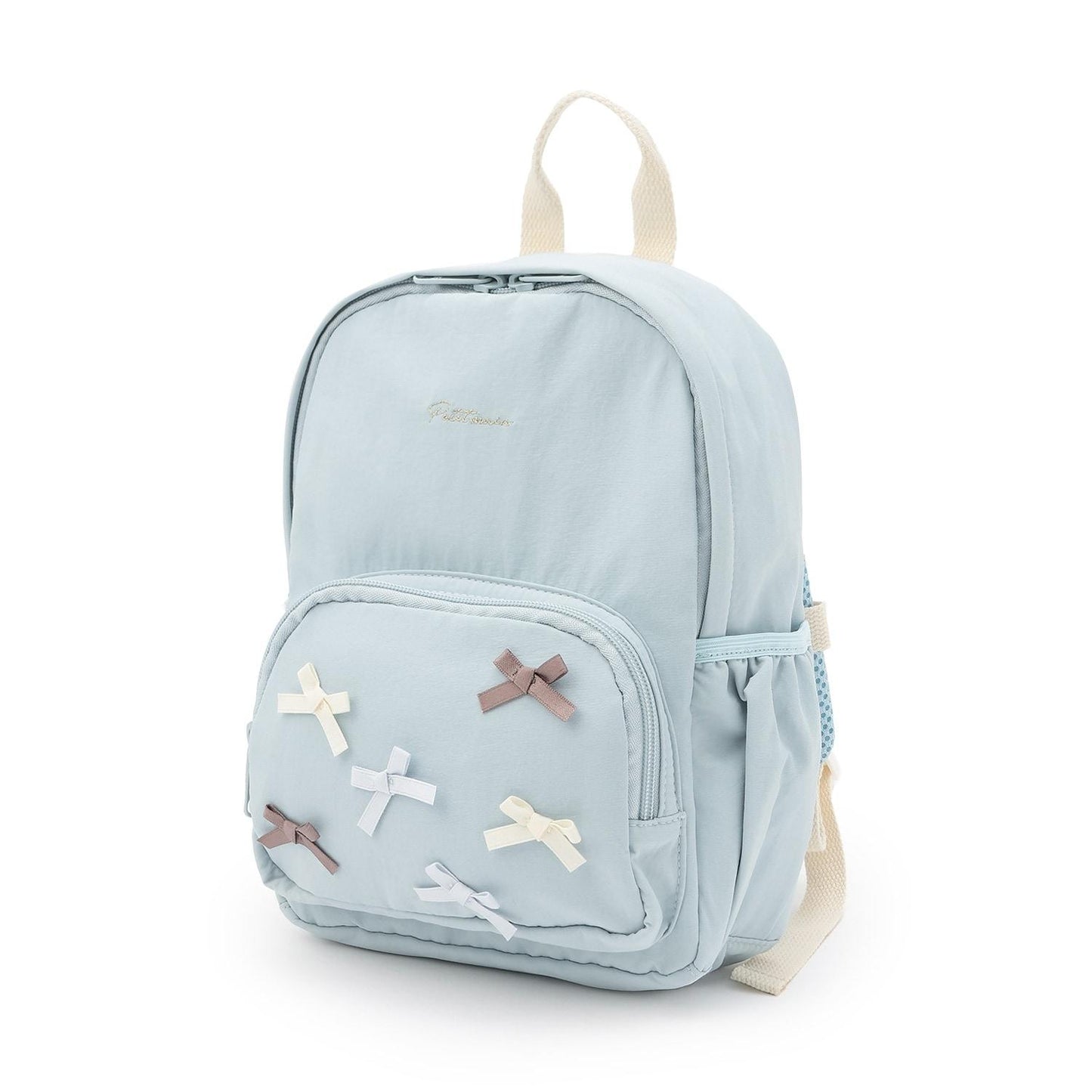 拼色設計 雙肩包 S號