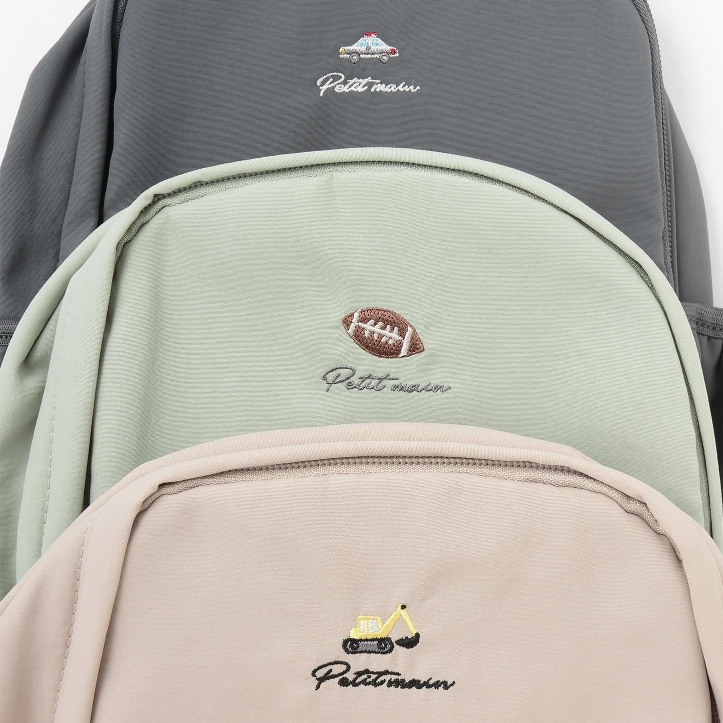 拼色設計 雙肩包 S號