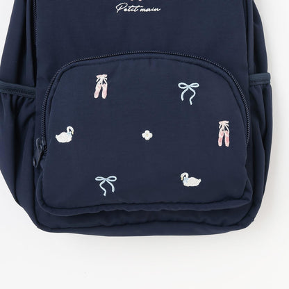 拼色設計 雙肩包 S號