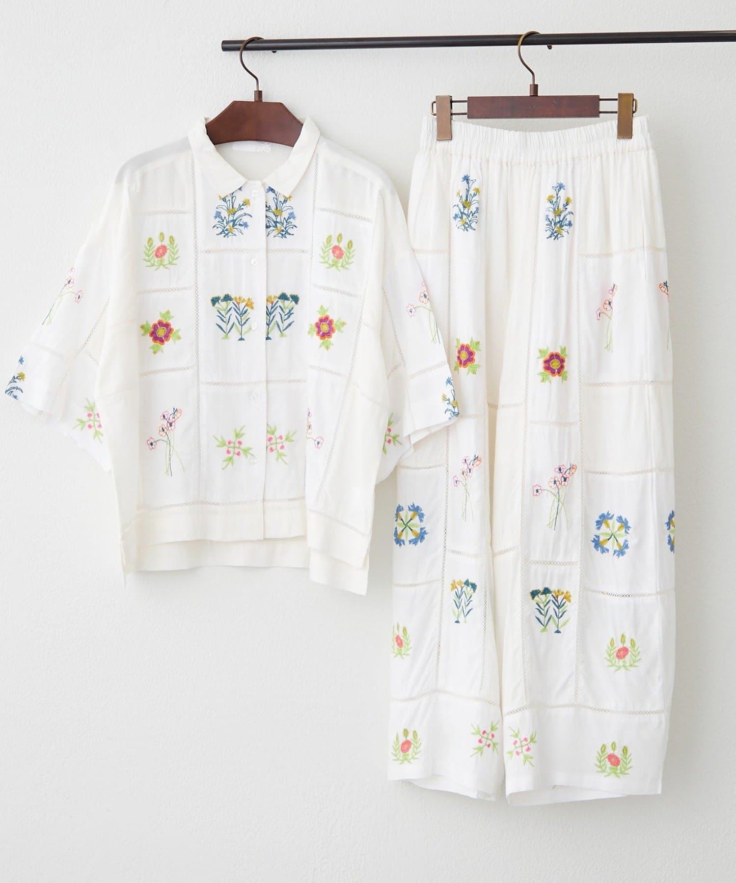 nane India series 刺繡 褲子