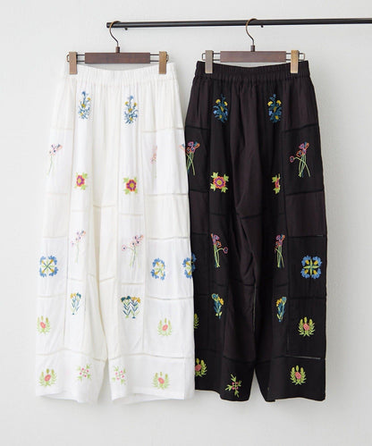 nane India series 刺繡 褲子
