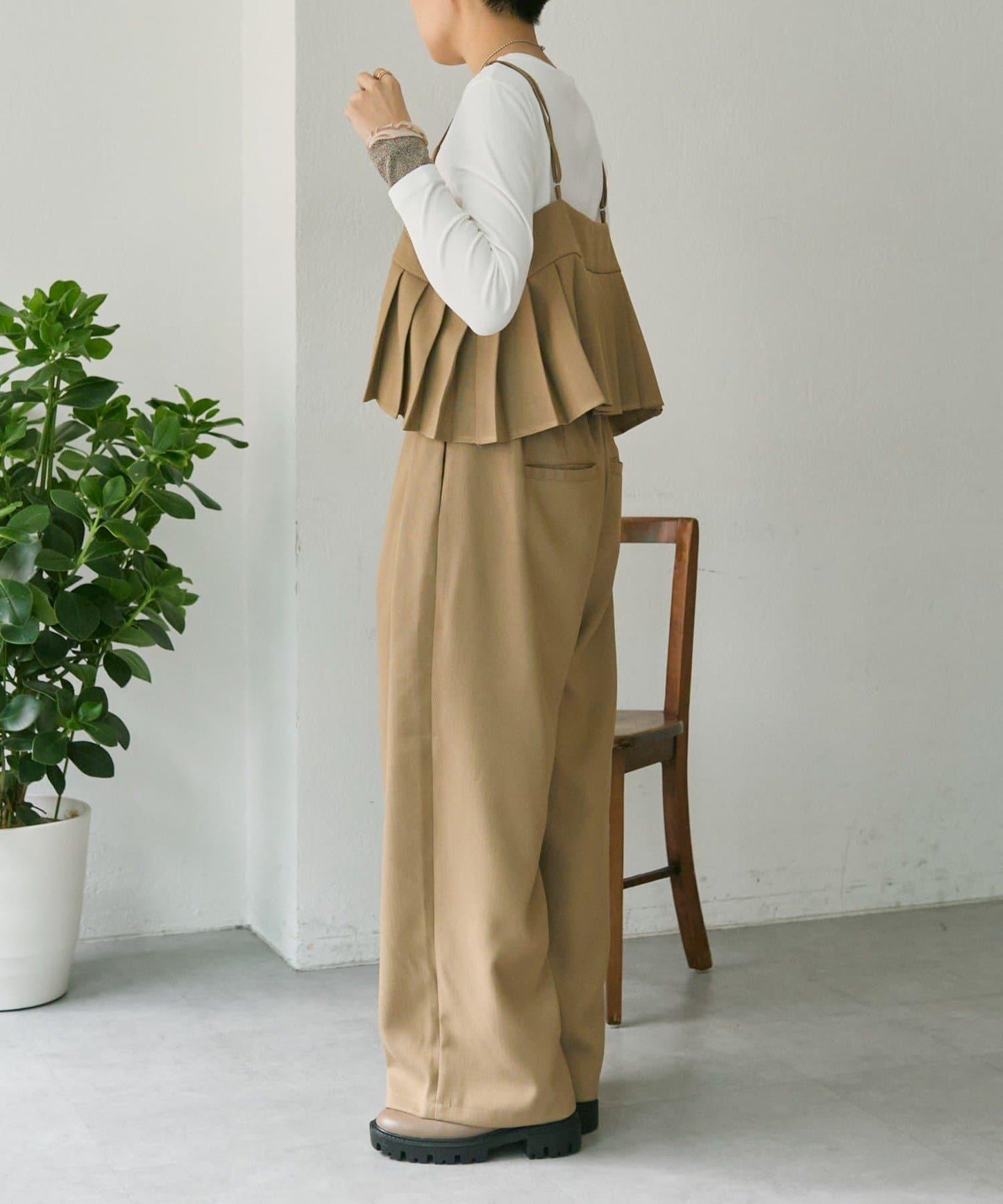 SUM1 STYLE 夏日粗花呢兩件套 套裝