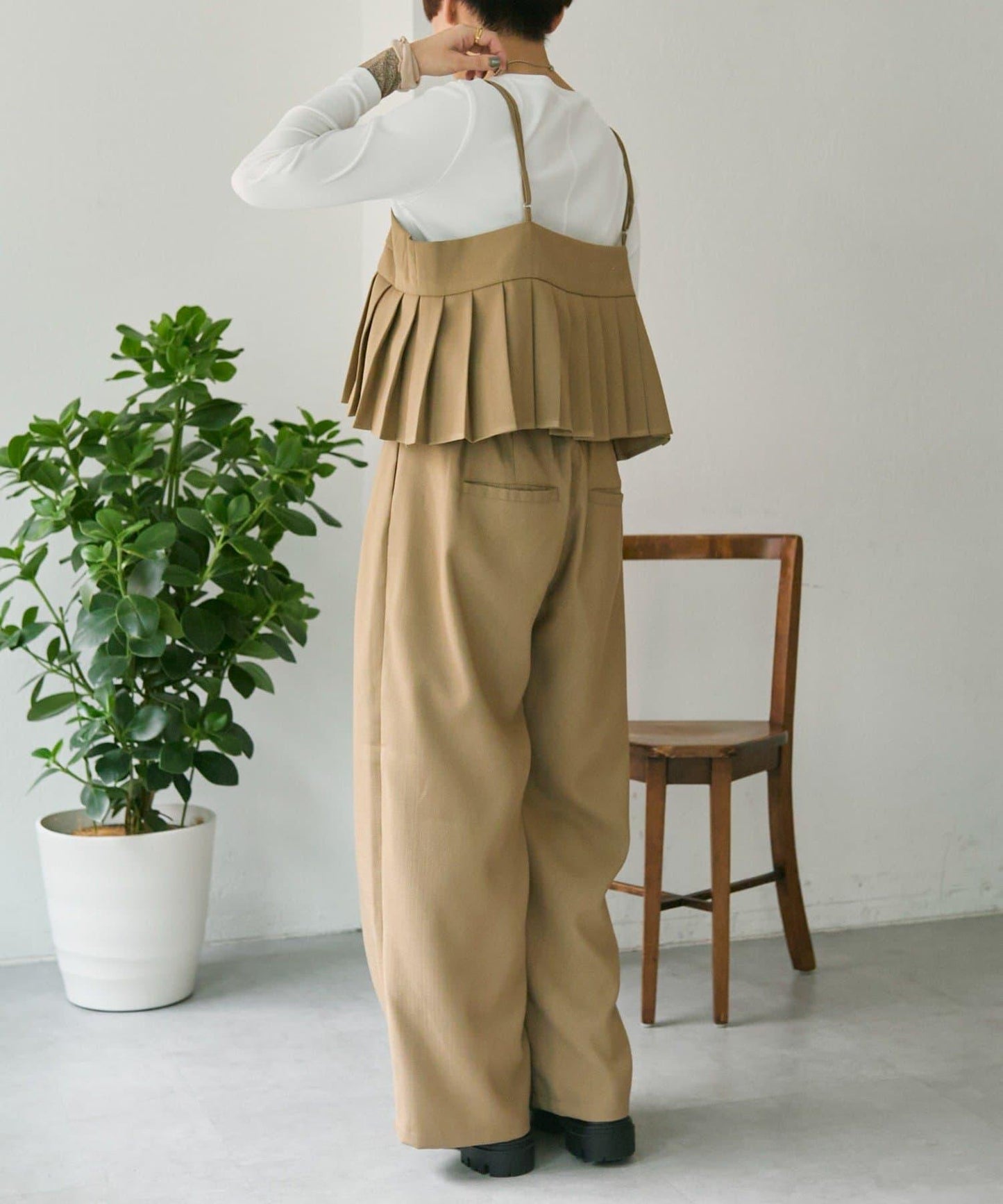 SUM1 STYLE 夏日粗花呢兩件套 套裝