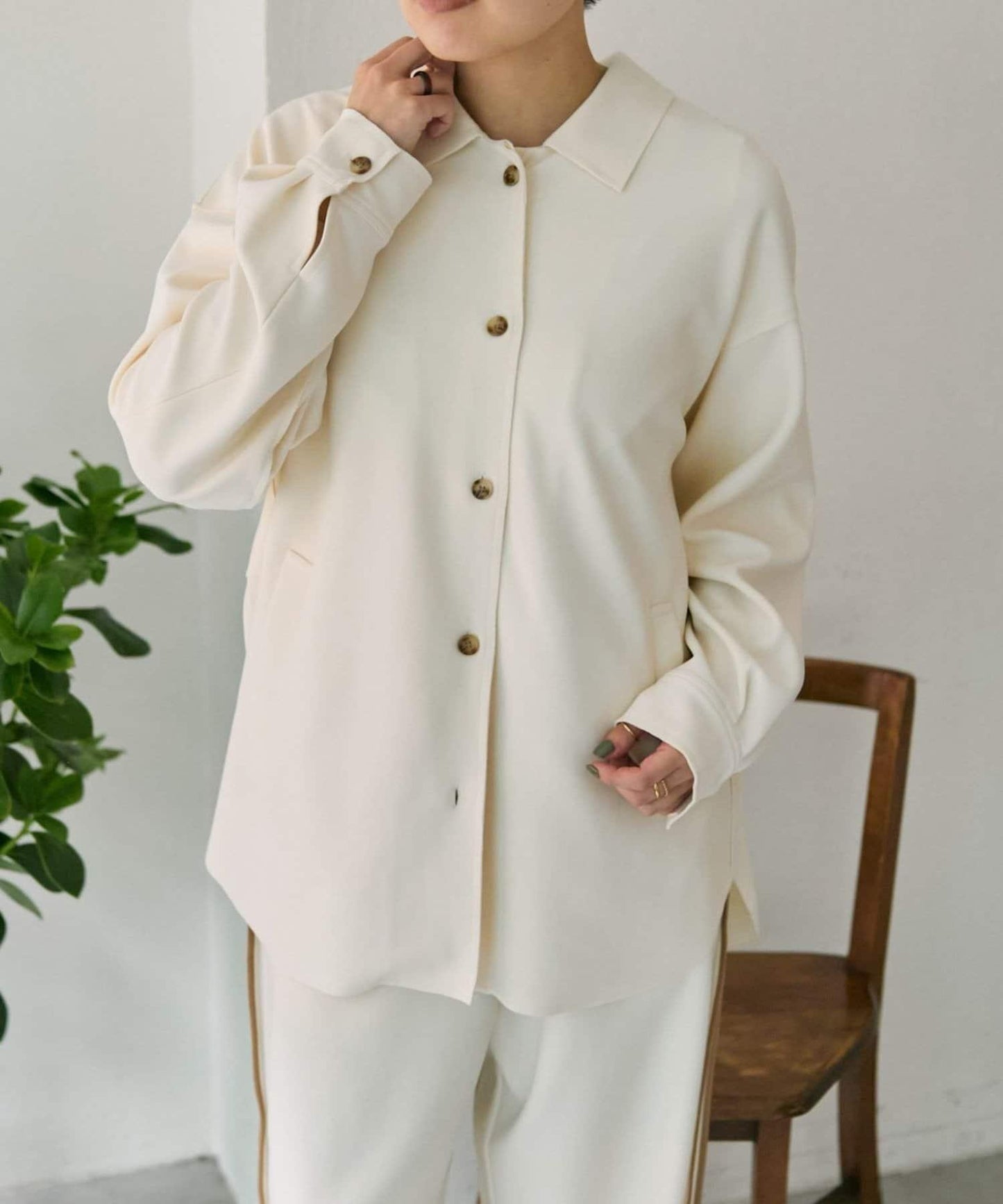 彈力 襯衫風設計 外套 SUM1 STYLE