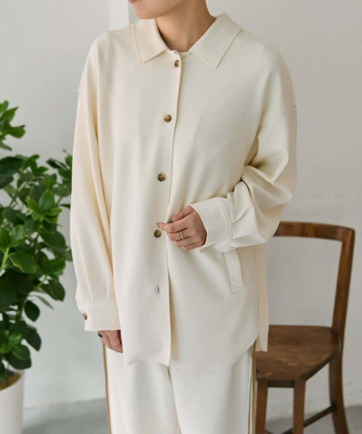 彈力 襯衫風設計 外套 SUM1 STYLE